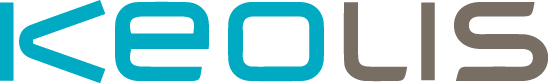 Logo keolis bleu gris